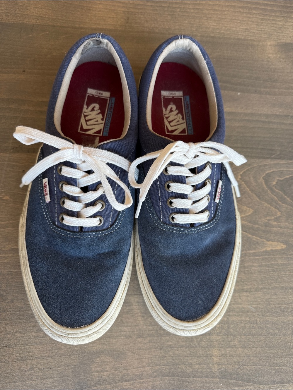 Vans Navy Classic Ultra Cush Sneakers size 10.5 - Picture 1 of 6